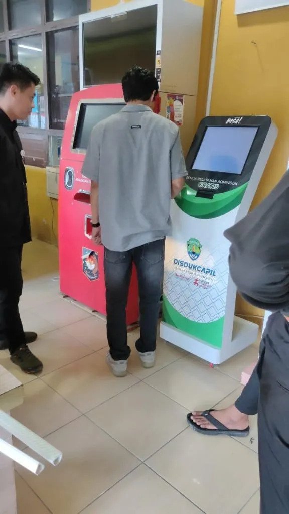 Mesin Antrian Dukcapil