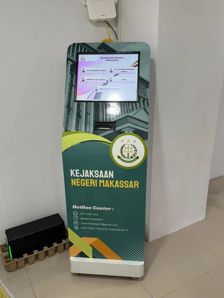 Mesin Buku Tamu Polda Metro Jaya