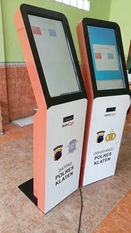 Mesin Antrian Polres Klaten