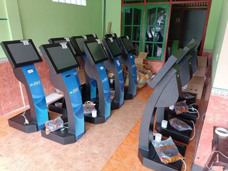 Mesin Antrian Bank Woori Saudara